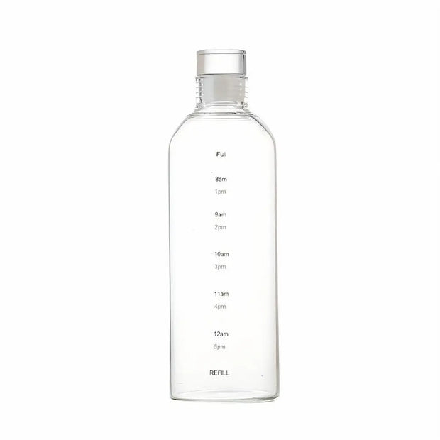 7 Days Of Tea Time-Marker Glass Bottle – Cold Brew & Hydration | ~700 ml